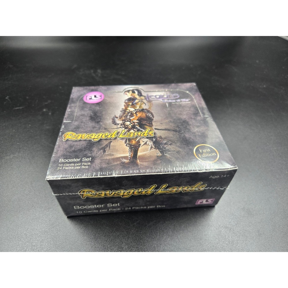 Legions Realms at War Ravaged Lands First Edition Booster Box FLS Sealed 24pk